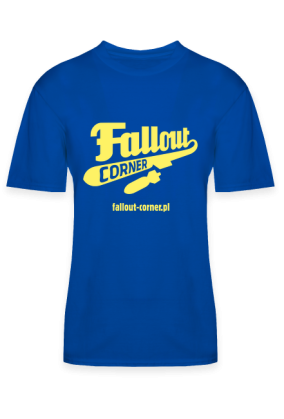 Fallout Corner logo solid (niebieska/męska)