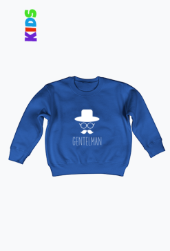 Elegancka bluza dla chłopca z nadrukiem Gentleman