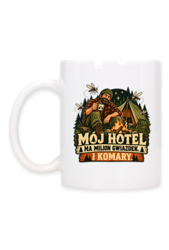 Kubek Survivalowy - Mój hotel ma milion gwiazdek. I komary