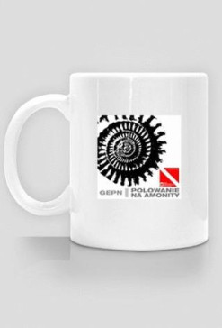 GEPN AMMONITES WHITE MUG