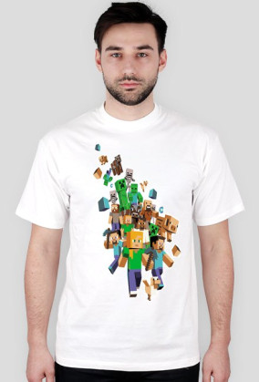 Koszulka męska minecraft