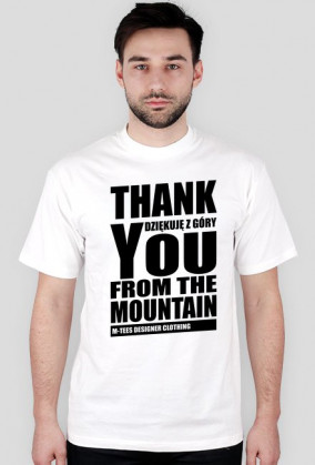 Thank you from the mountain, Dziękuję z góry