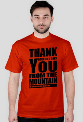 Thank you from the mountain, Dziękuję z góry