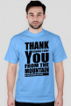 Thank you from the mountain, Dziękuję z góry