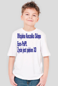 Oficjalna Koszulka Euro-PolPL - Dziecięca