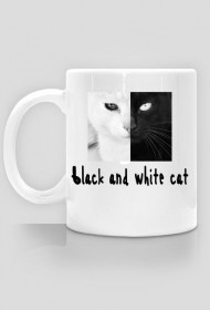 KubekBlackAndWhiteCat