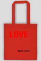 torba z napisem "LOVE"