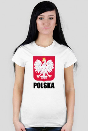 Koszulka damska z godłem i napisem