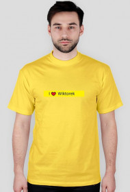 Koszulka I love Wiktorek