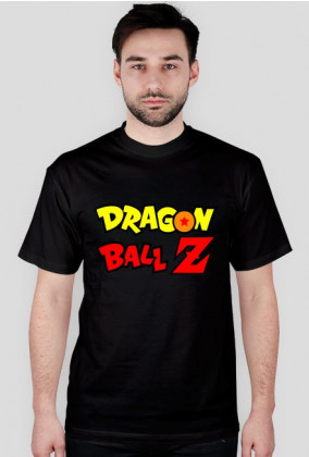 Dragon Ball Z - napis - Męska