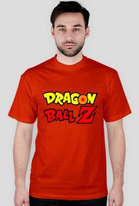 Dragon Ball Z - napis - Męska