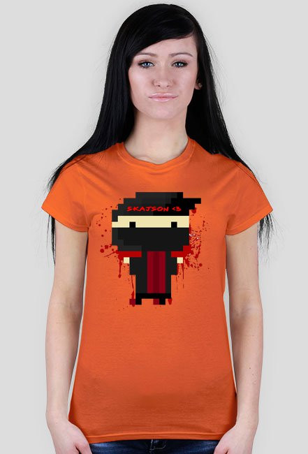 Koszulka Damska "SKAJSON" + McSKAJ (v1)