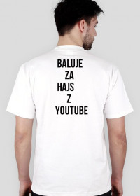 Koszulka baluje za hajs z youtube