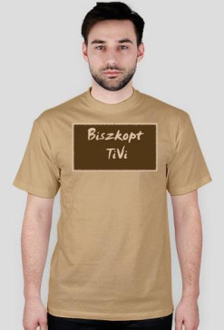 Koszulka z logiem BiszkoptTiVi