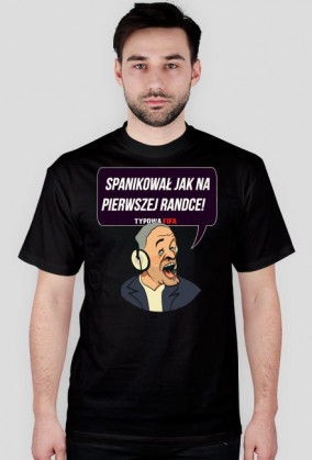 Spanikował jak na pierwszej randce !