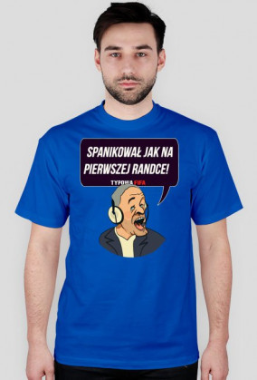 Spanikował jak na pierwszej randce !