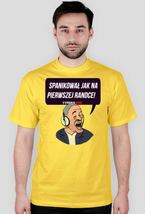 Spanikował jak na pierwszej randce !