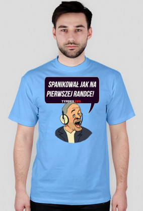 Spanikował jak na pierwszej randce !