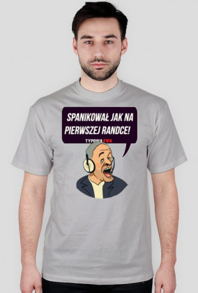 Spanikował jak na pierwszej randce !