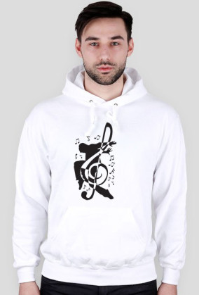 Bluza z kapturem Nuta DubStep