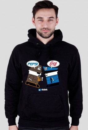 Bluza z kapturem - Pepsi - Coca. Pada