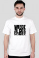 t-shirt "WIEDZ"
