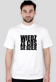 t-shirt "WIEDZ"