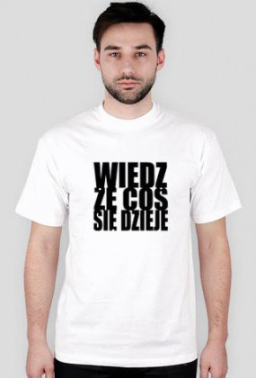t-shirt "WIEDZ"
