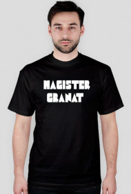 Koszulka "Magister Granat" Czarna