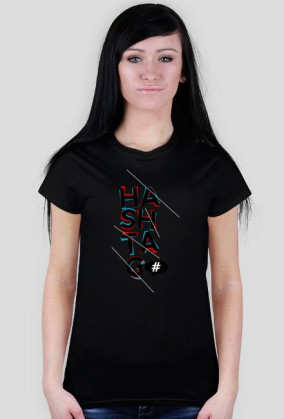 HASZTAG T-Shirt DAMSKI