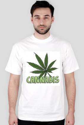 Biały męski T-Shirt