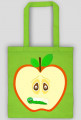 Eko torba z jabłkiem