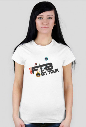 Koszulka damska "Radio FTB On Tour" - w różnych wersjach kolorystycznych