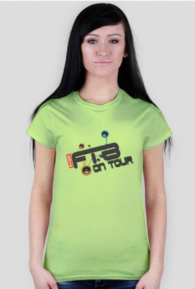 Koszulka damska "Radio FTB On Tour" - w różnych wersjach kolorystycznych