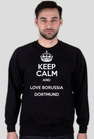 Bluza męska Keep Calm and Love Borussia Dortmund