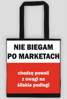 Nie biegam po marketach