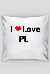 Poduszka- I Love PL