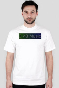 Koszulak I Love Music