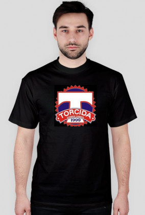Czarna Koszulka męska Torcida