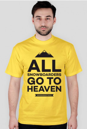 Koszulka męska - ALL SNOWBOARDERS