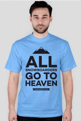 Koszulka męska - ALL SNOWBOARDERS
