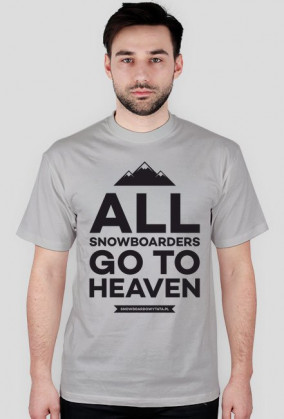 Koszulka męska - ALL SNOWBOARDERS