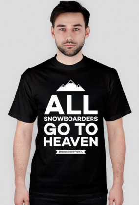 Koszulka męska - ALL SNOWBOARDERS (10 kolorów!)