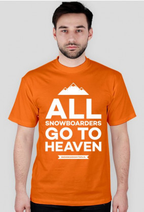 Koszulka męska - ALL SNOWBOARDERS (10 kolorów!)