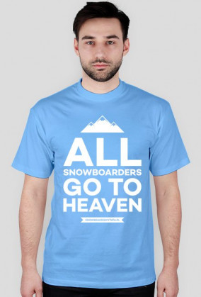 Koszulka męska - ALL SNOWBOARDERS (10 kolorów!)
