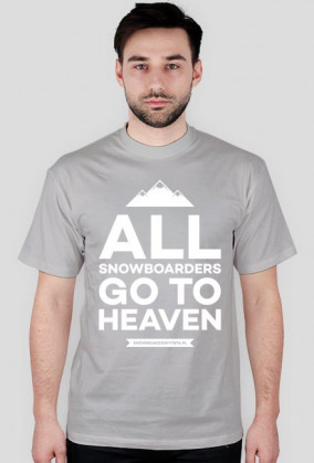 Koszulka męska - ALL SNOWBOARDERS (10 kolorów!)