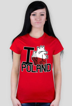 I Heart Poland | Kocham Polskę DAMSKA