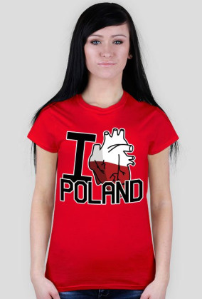 I Heart Poland | Kocham Polskę DAMSKA