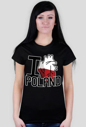 I Heart Poland | Kocham Polskę DAMSKA