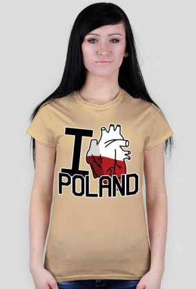 I Heart Poland | Kocham Polskę DAMSKA
